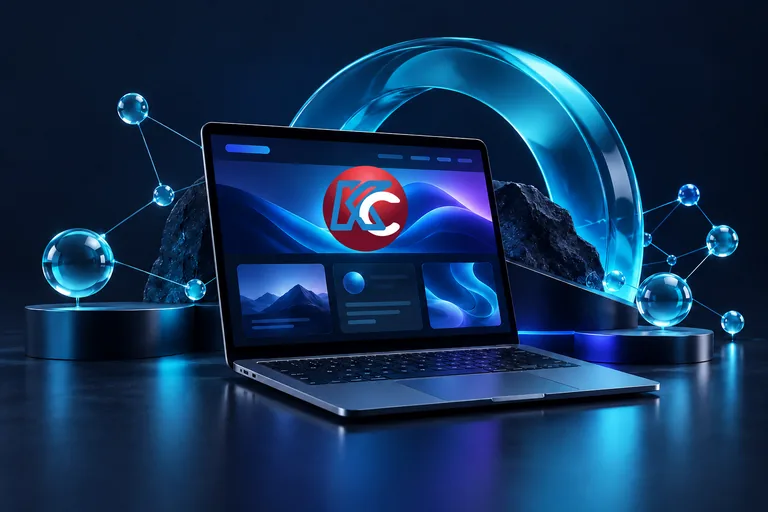 Kubode branded digital technology illustration